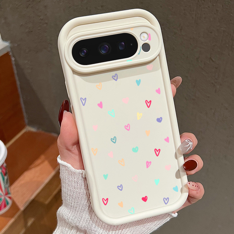 Colorful Little Hearts Soft Ca - Google Pixel 8A 评论和价格
