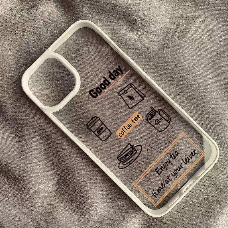 Warm Coffee Pattern Phone Case - Samsung Galaxy A55 评论和价格