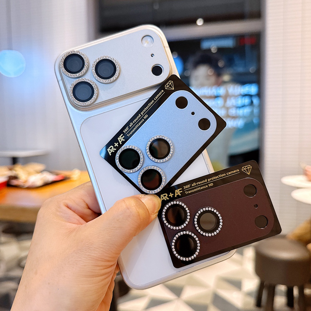 Luxury Diamond Sparkling Camer - Camera Lens Protector 评论和价格