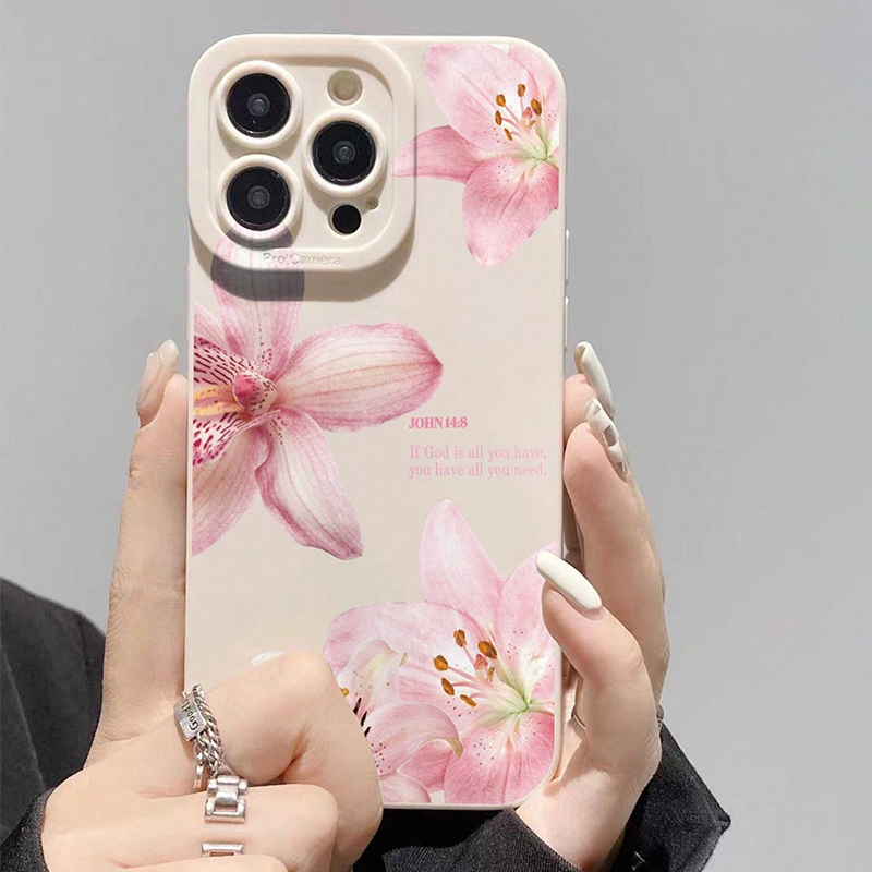 Blue Floral Painted Silicone C - Samsung Galaxy A55 评论和价格