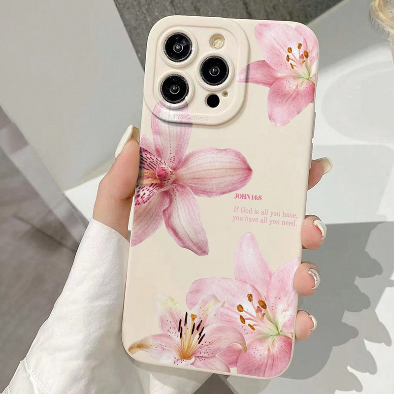 Blue Floral Painted Silicone C - Samsung Galaxy A55 评论和价格