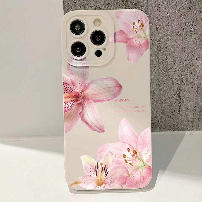 Blue Floral Painted Silicone C - Samsung Galaxy A55 评论和价格