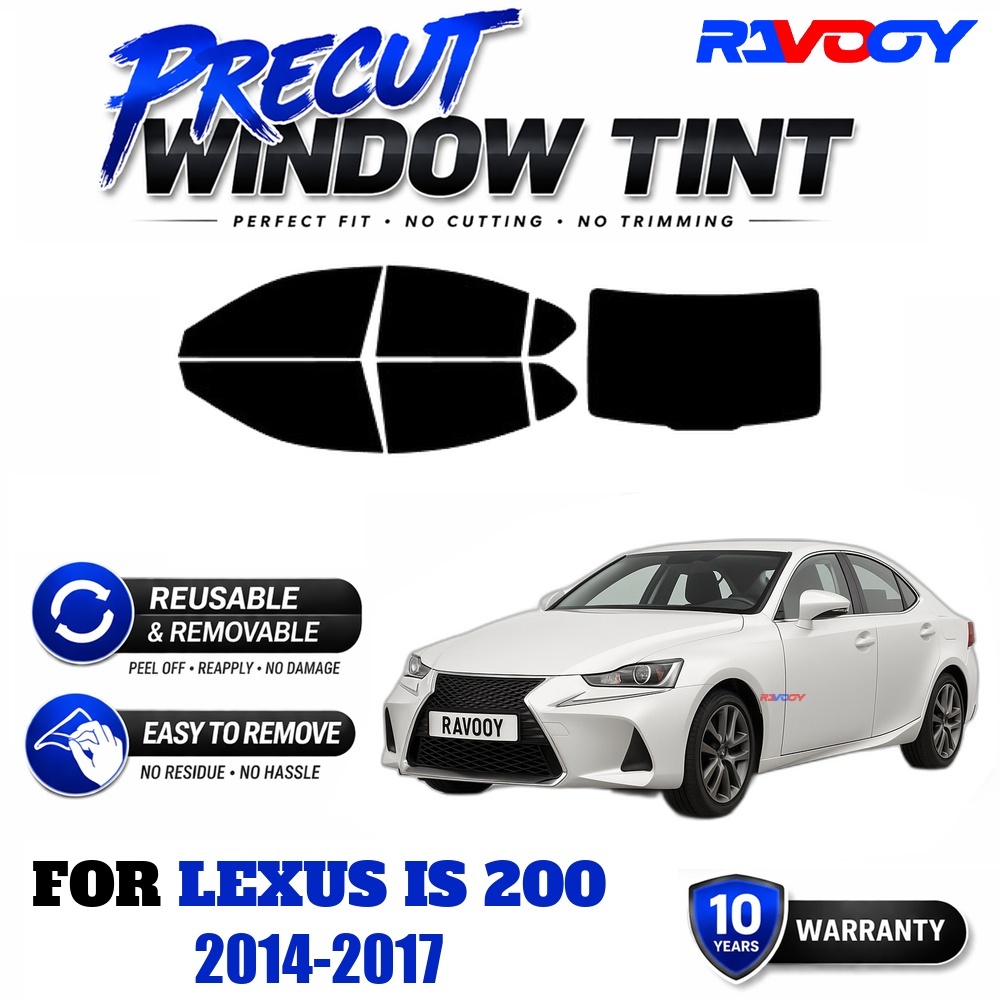 RAVOOY Precut Window Tint, Reu - Air Bubble Remover 评论和价格