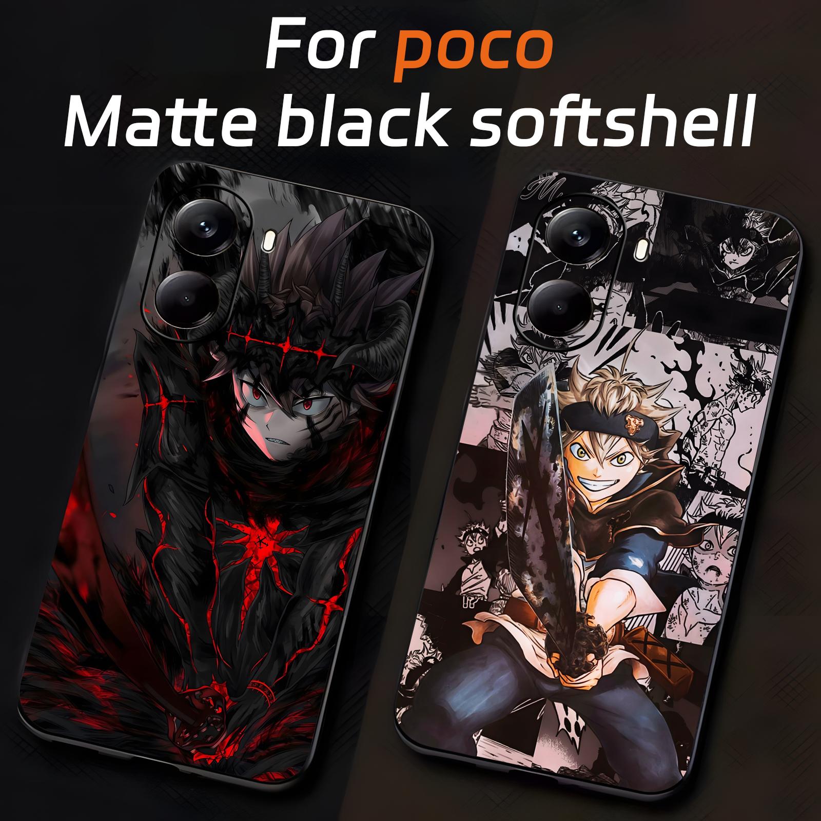 anime Black Clover  Phone Case - Xiaomi Poco X6 评论和价格