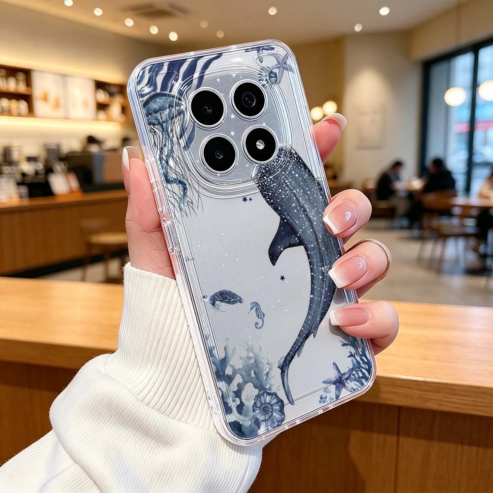 Ocean Whale Turtle Pattern Pho - Xiaomi Poco X6 评论和价格