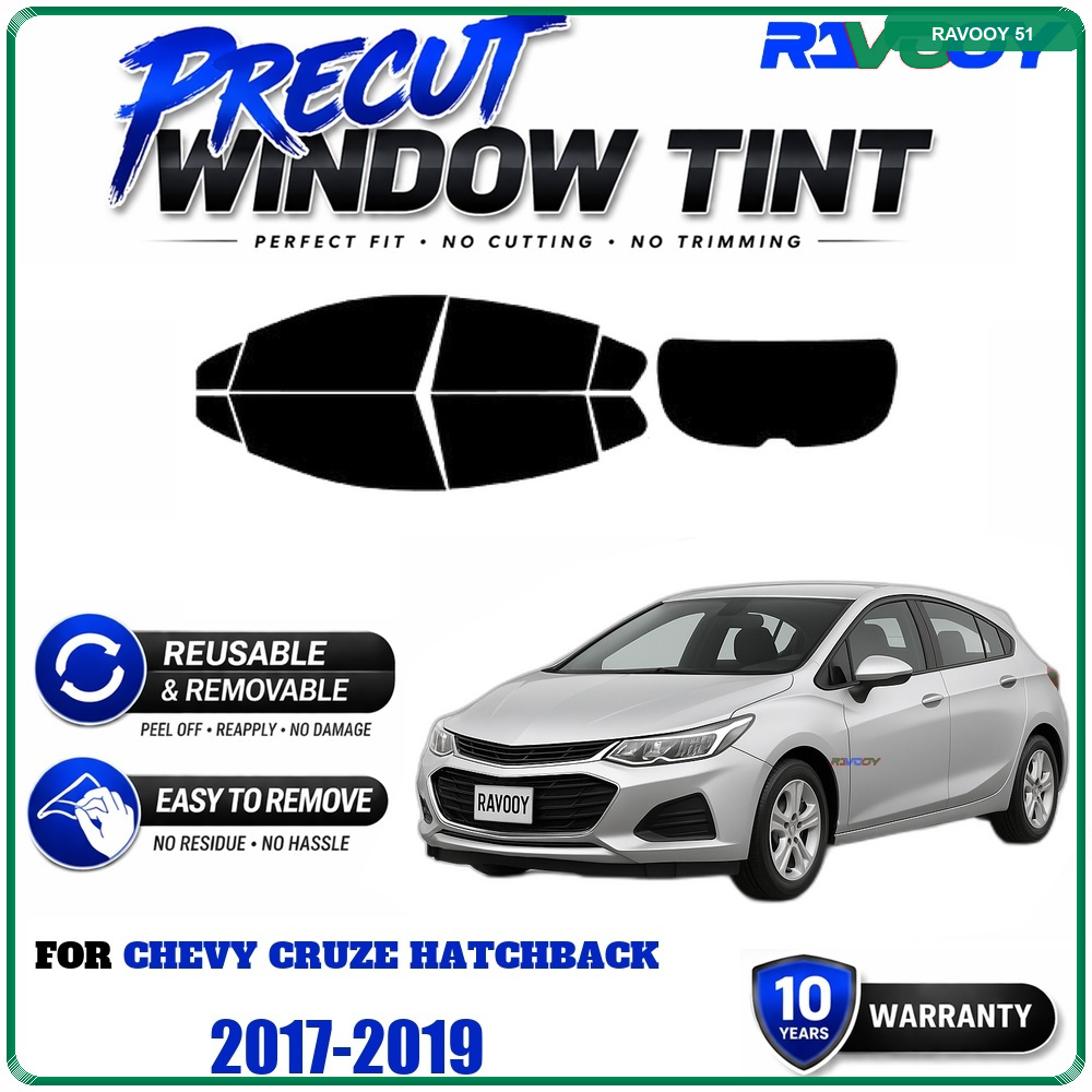 RAVOOY Precut Window Tint, Reu - Air Bubble Remover 评论和价格